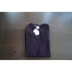 Brand New Eleventy 14 Micron Wool Sweater in Burgundy Size M